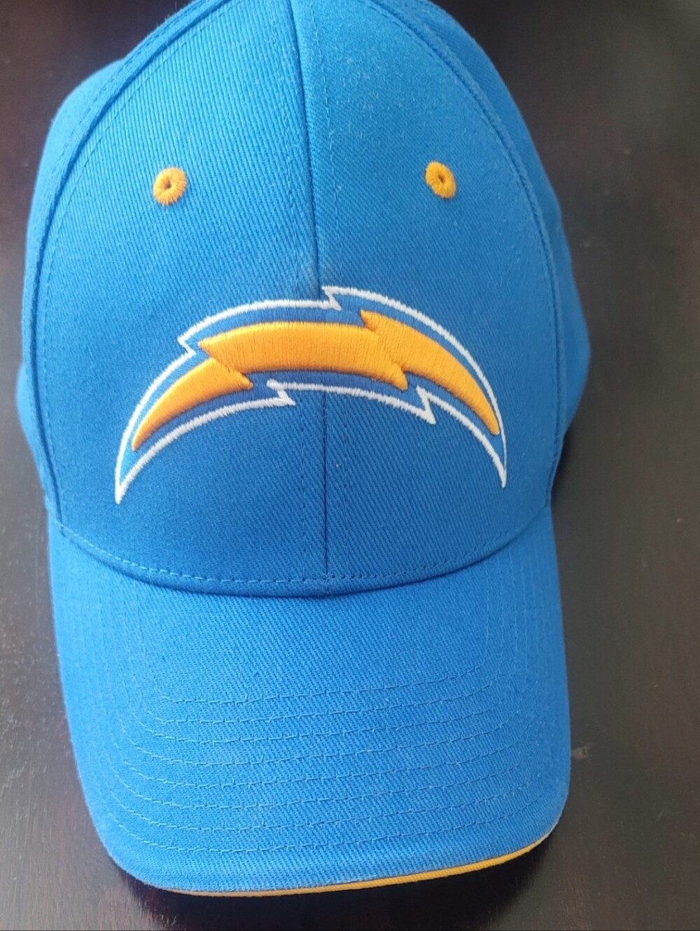 NFL Blue Cap with Yellow Lightning Logo